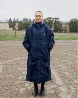 Equidry Evolution Thick Fleece Navy/ Pale Pink