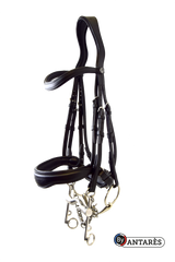 Antarès Bride de dressage double Signature