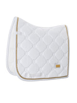 STOCKHOLM Tapis de dressage white perfection gold