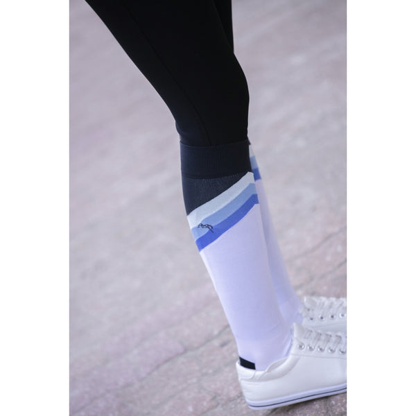 Chaussettes Fun - Bleu & Blanc