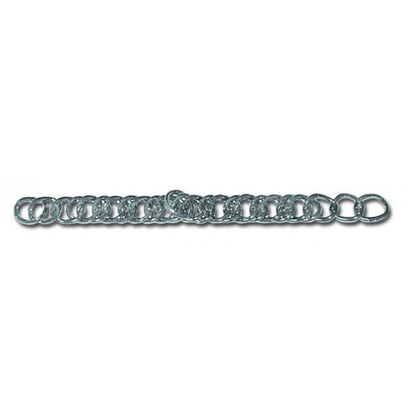 MYLER HEAVY ENGLISH DOUBLE LINK CURB CHAIN AND SS QUICK LINKS KIT (1 PAIR)