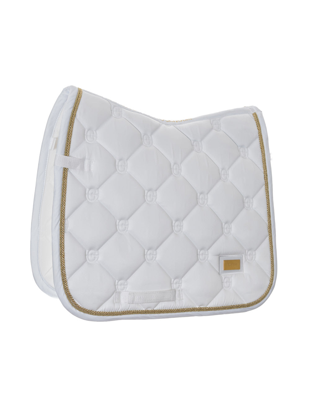 Tapis de selle Glossy Compact Blanc - Eskadron – Crin d'élégance Sellerie