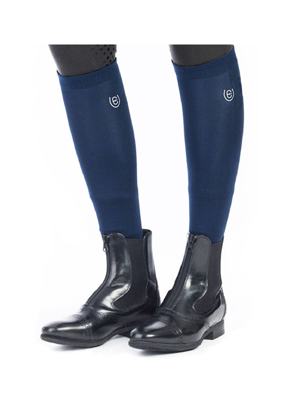 SKIETY Chaussettes Équitation Hautes Femme & Homme - Microfibre Confortables Et Respirantes